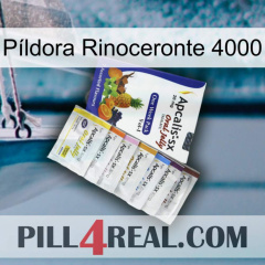 Píldora Rinoceronte 4000 11